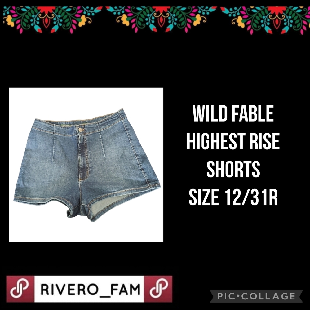 WILD FABLE | HIGHEST RISE SHORTS | SIZE 12/31R